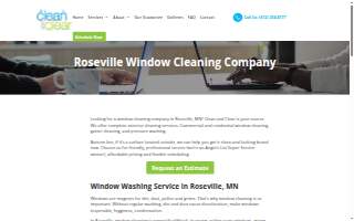 Clean and Clear of Roseville website