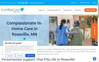 ComForCare Home Care (St. Paul, MN) website