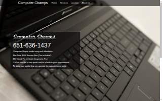 Computer Champs of Lino Lakes website
