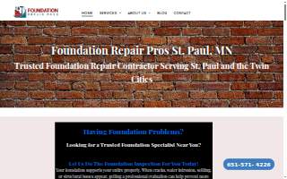 Foundation Repair Pros website
