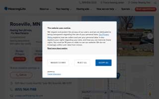 HearingLife of Roseville MN website