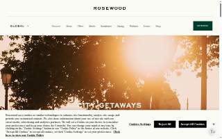 Rosewood Events and Weddings website