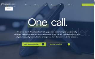SmartChoice Home Healthcare website