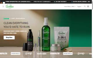 Sparklean Inc. website