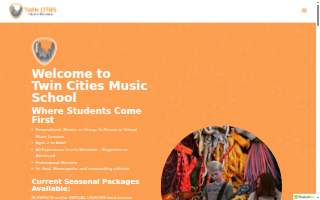 Twin Cities Music School website