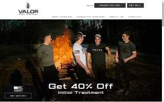 Valor Pest Solutions of Roseville website