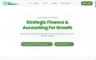Business Evolution Consulting website