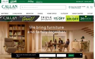 Callan Furniture website