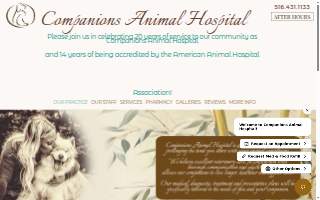Companions Animal Hospital of Sartell website
