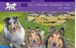 Pine Creek Kennels website