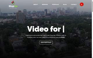 Stop Go Studio website
