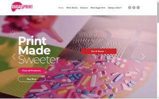 Sugar Print website