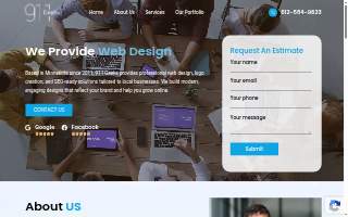 911 Geeks Web Design & SEO of Savage website