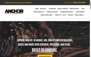 Anchor Iron Company website