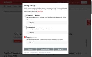 Beckhoff Automation LLC website