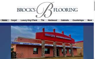 Brocks Flooring website