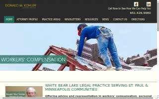 Kohler Law Office PLLC website
