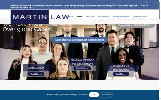 Martin Law of Savage website