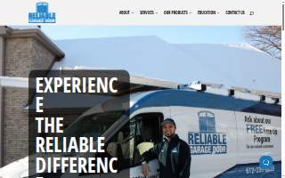Reliable Garage Door of Savage website