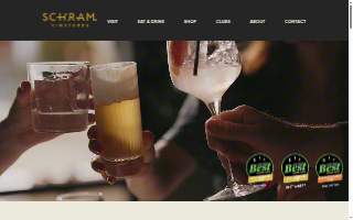 Schram Vineyards Winery & Brewery of Savage website