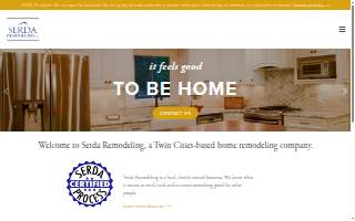 Serda Remodeling website