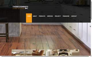 Thoroughbred Carpets & Floors website