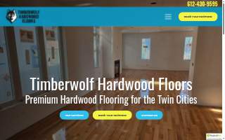 Timberwolf Hardwood Floors Corp website
