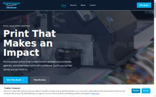 Digital Impact Solutions website
