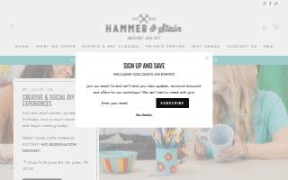 Hammer and Grain Home Services website
