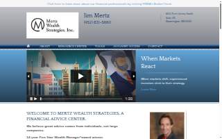Mertz Wealth Strategies website