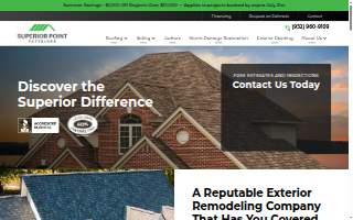 Superior Point Exteriors website