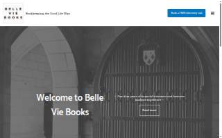 Belle Vie Books, LLC Bookkeeping website