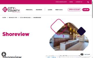 City & County Credit Union - Shoreview website