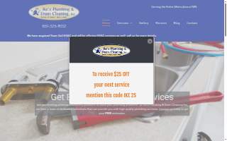 Ikes Plumbing Drain Cleaning, Inc of Shoreview website