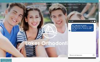 Lakes Orthodontics - Shoreview of Columbia Heights website