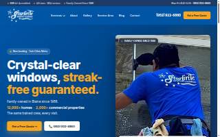 Starbrite Window Cleaning of Shoreview website