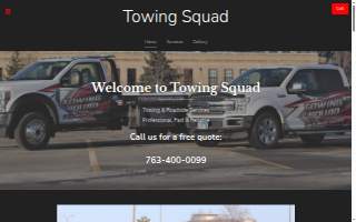 Towing Squad of Shoreview website