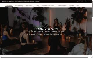 Flora Room website