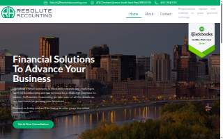 Resolute Accounting website
