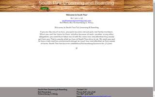 South Paw Pet Grooming website