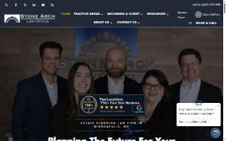 Stone Arch Law Office, PLLC website
