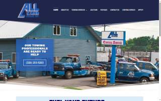 All Care Towing Inc of St. Cloud website