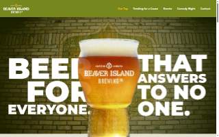 Beaver Island Brewing Company website
