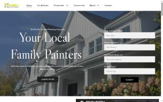 K&T Pro Painting website