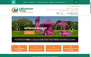 Minuteman Press - St. Cloud website