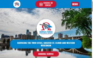 Omega Force Appliance Repair of St. Cloud website
