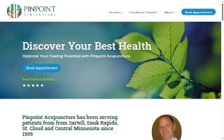 Pinpoint Acupuncture website