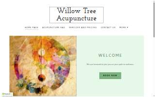 Willow Tree Acupuncture website
