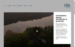 Christopher Strom Architects website
