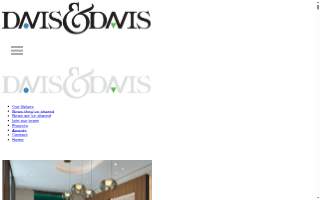Davis Interiors website